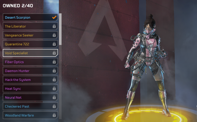 Every Wraith Skin In Apex Legends GameGuideHQ