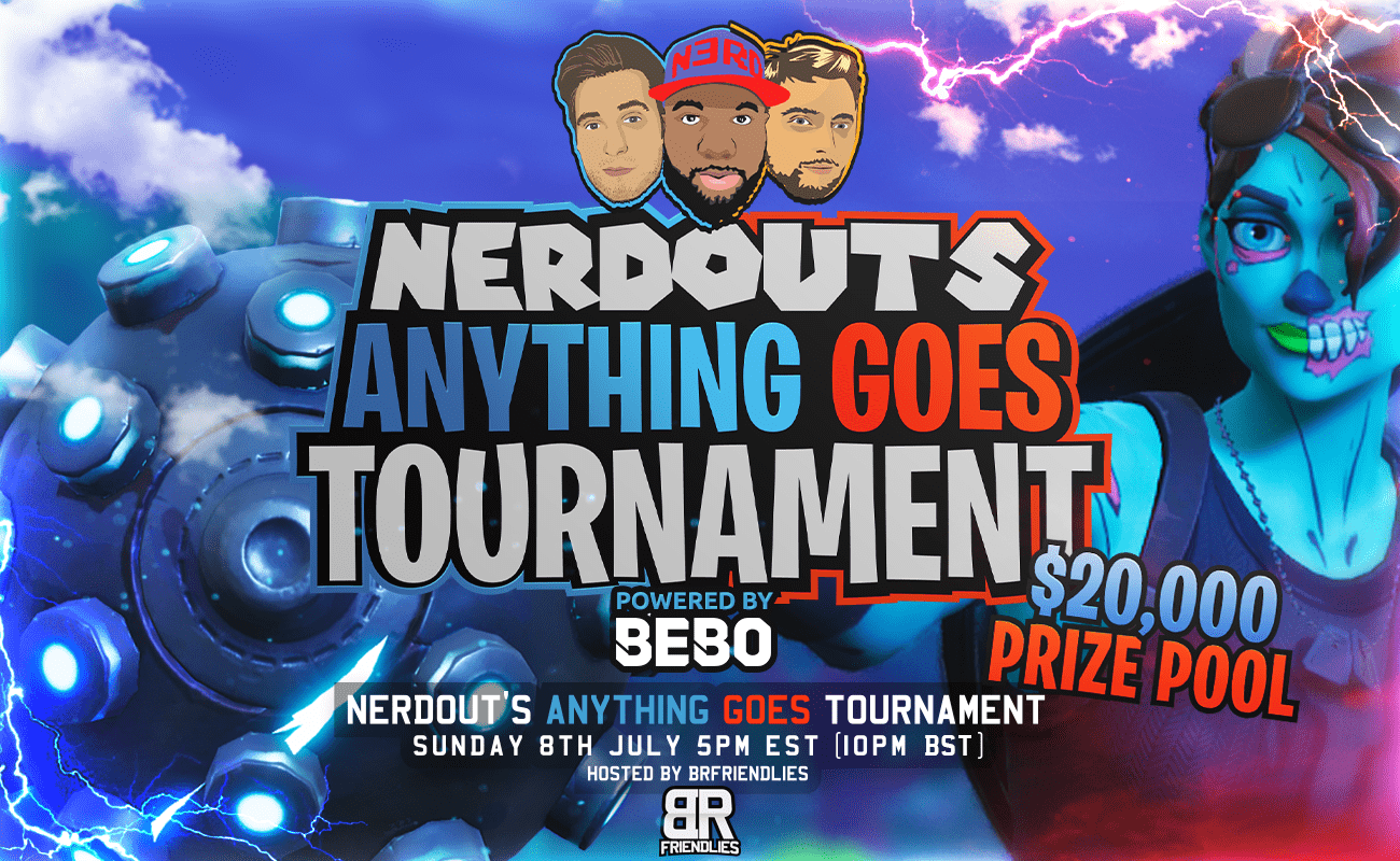 Nerdout Fortnite Tournament Nerdout Music Hosting 20 000 Fortnite Tournament Gameguidehq