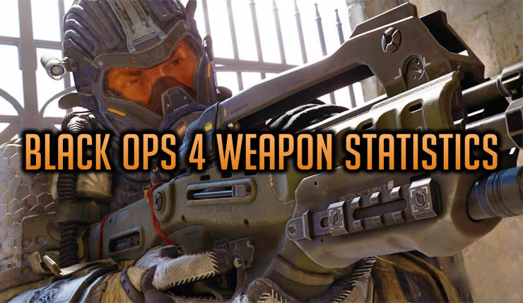 Black Ops 4 Weapon Stats