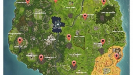 Fortnitemares Gargoyle Locations / Map