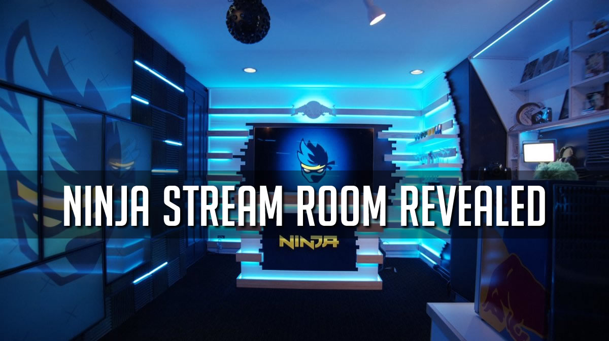 Ninja Stream Room Revealed - Inspired By Redbull | GameGuideHQ - 1200 x 672 jpeg 115kB