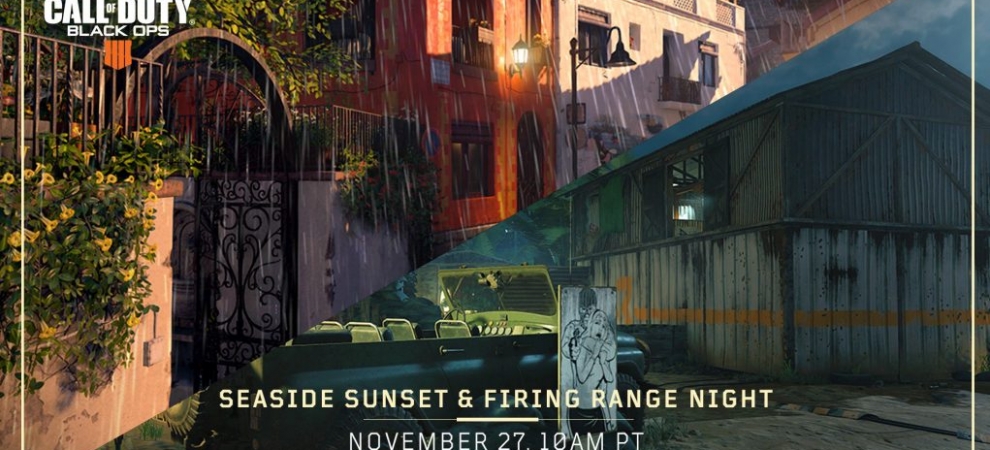 Black Ops 4 Sunset Seaside and Night Time Firing Range Black Ops 4 Sunset Seaside and Night Time Firing Range