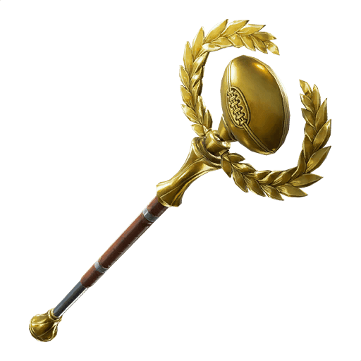 golden-pigskin pickaxe