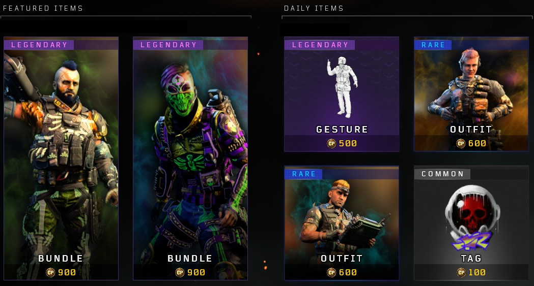 bo4 blackjacks shop