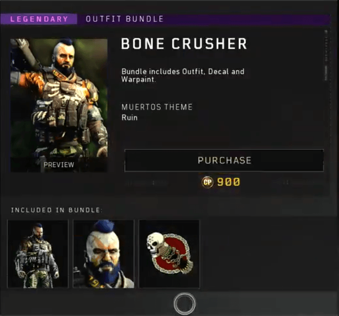 Legendary Bone Crusher Bundle