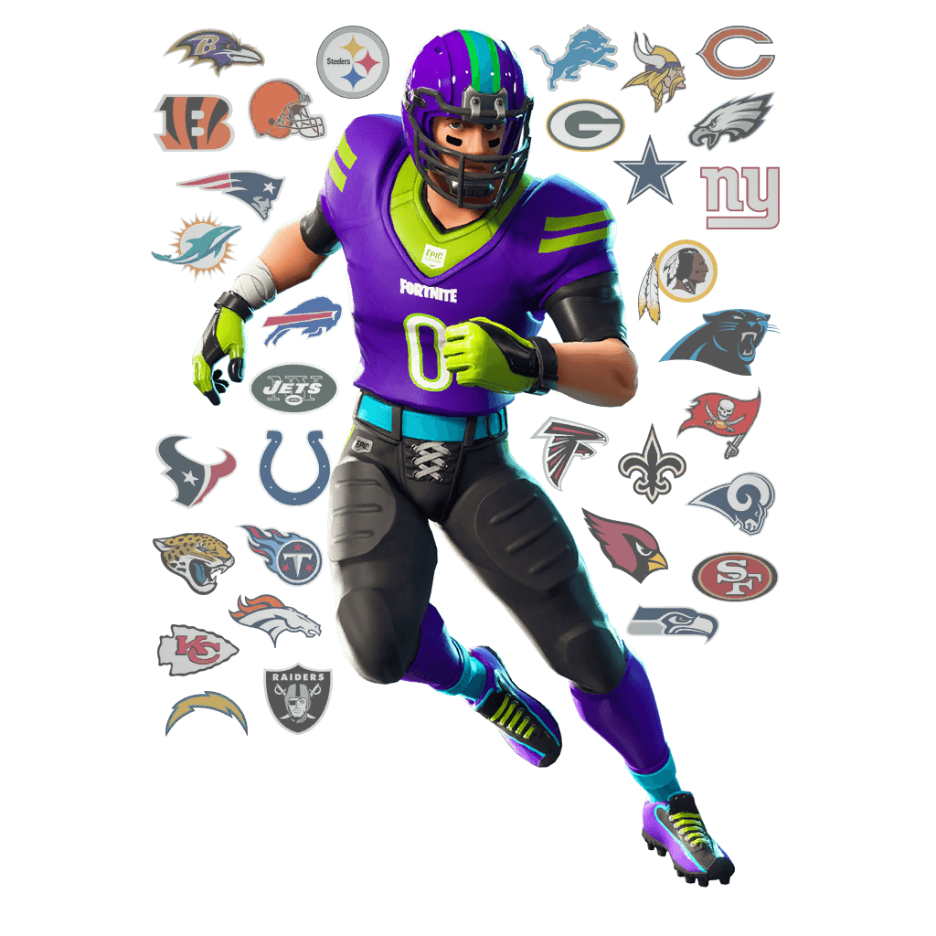 Leaked Fortnite Nfl Player Ref Skins Emotes Gliders Season 6 - nfl male spike