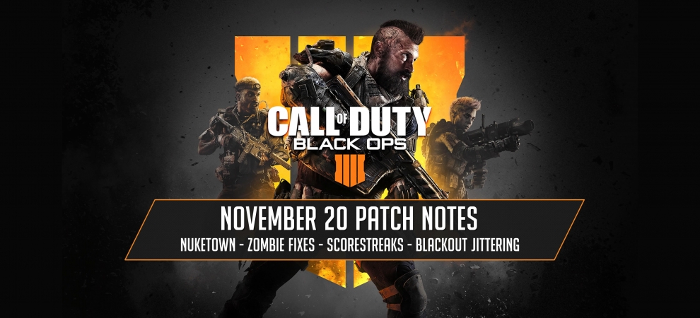 Black Ops 4 November 20 Update - V1.07 Black Ops 4 November 20 Update - V1.07