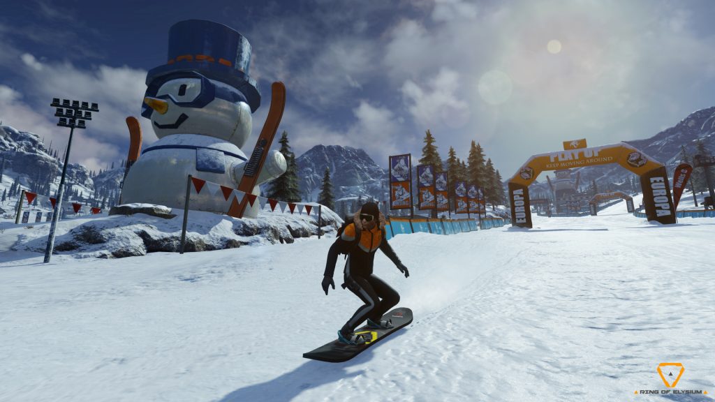 Ring of Elysium Snowboarding Wallpaper