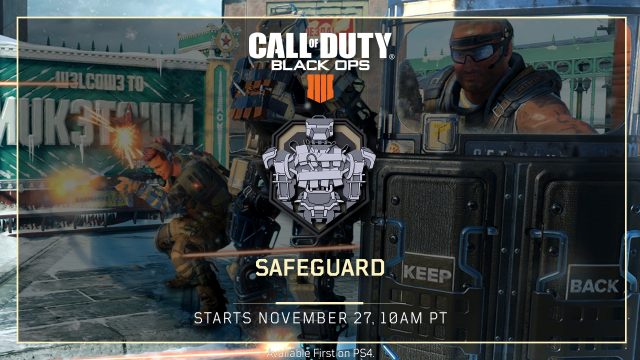 Safeguard Back from Black Ops 3