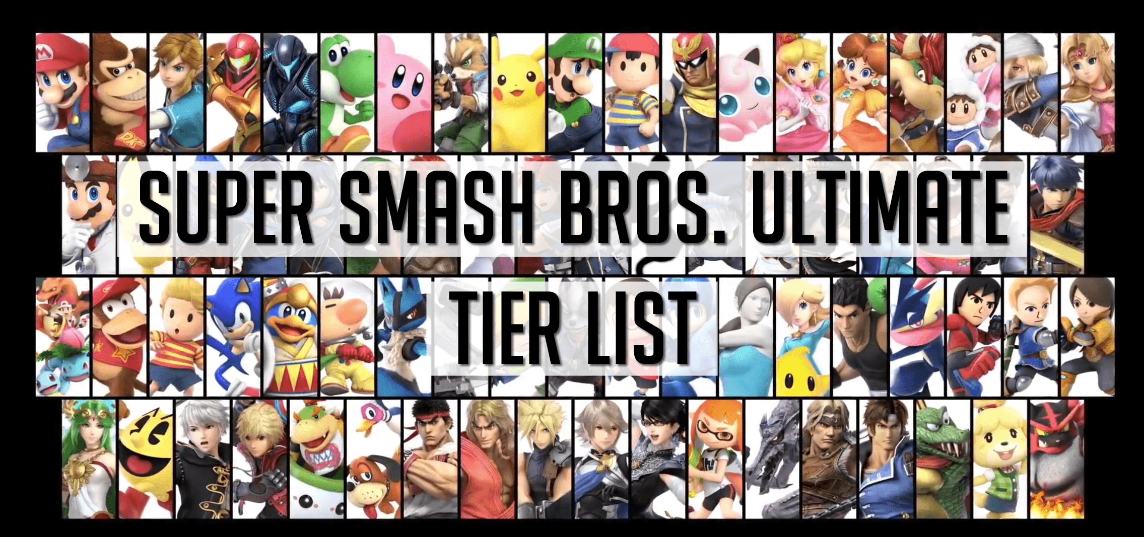 super smash bros ultimate characters tier list