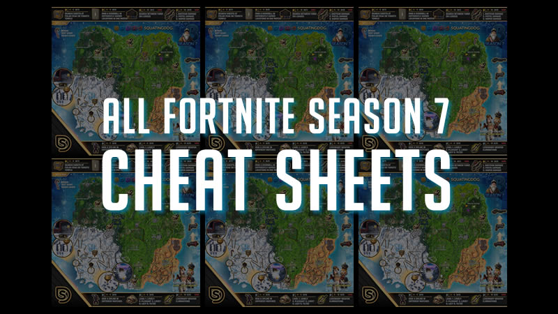  - fortnite season 7 cheat map