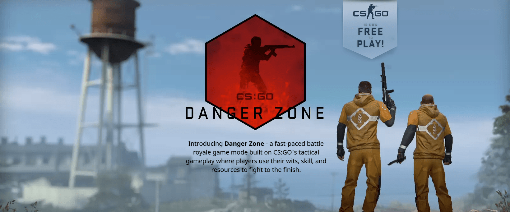 CSGO Adds Battle Royale Game Type, Goes Free to Play & New Danger Zone