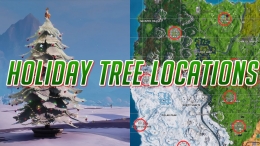 Fortnite Holiday Tree Locations