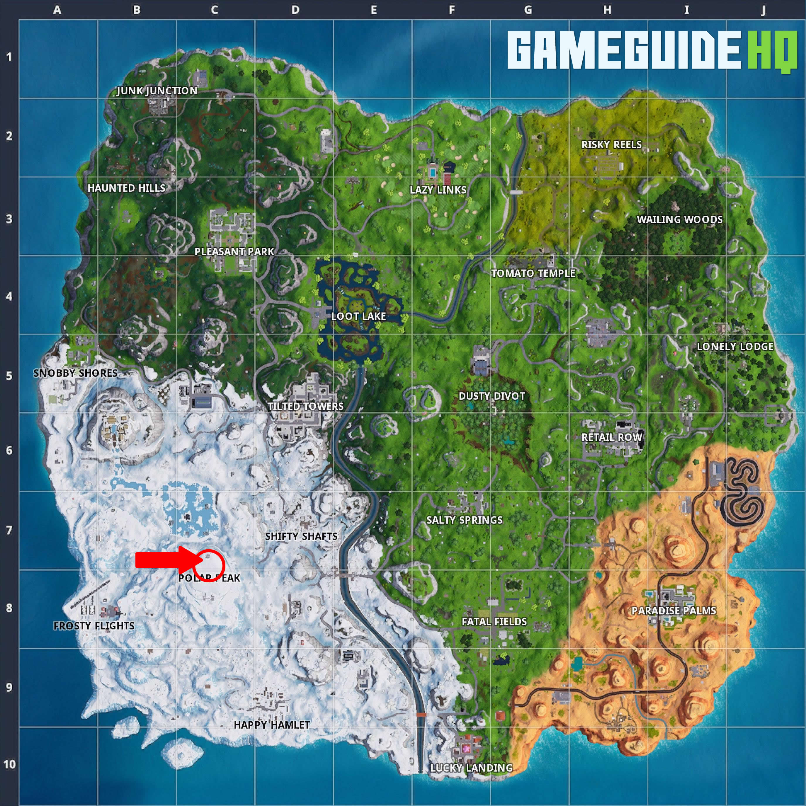 location fortnite infinity sword map - where is fortnite hq located