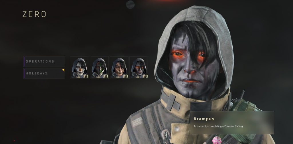 Krampus War Paint