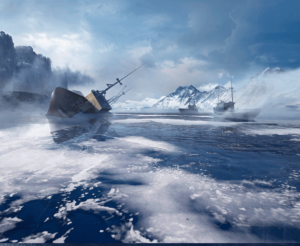 Wrecked Ships off Vikendi Shores