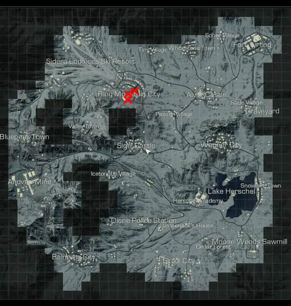 Case 002 Locations Map
