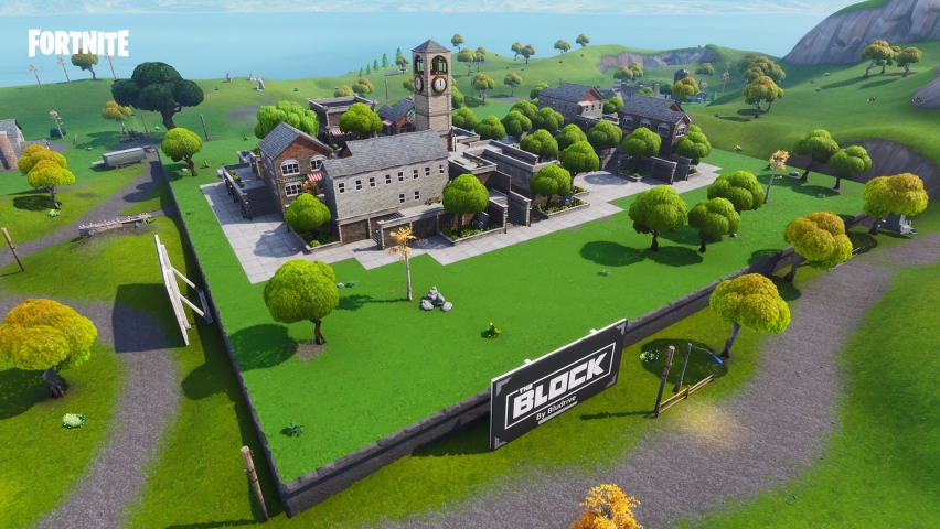 Fortnite Market Town at The Block