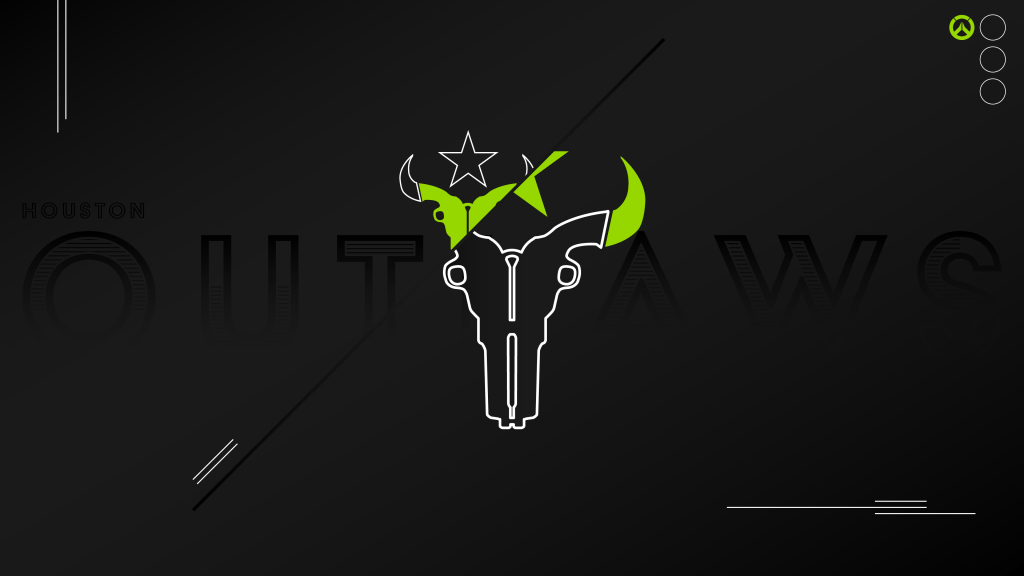 Houston Outlaws Wallpaper Dark