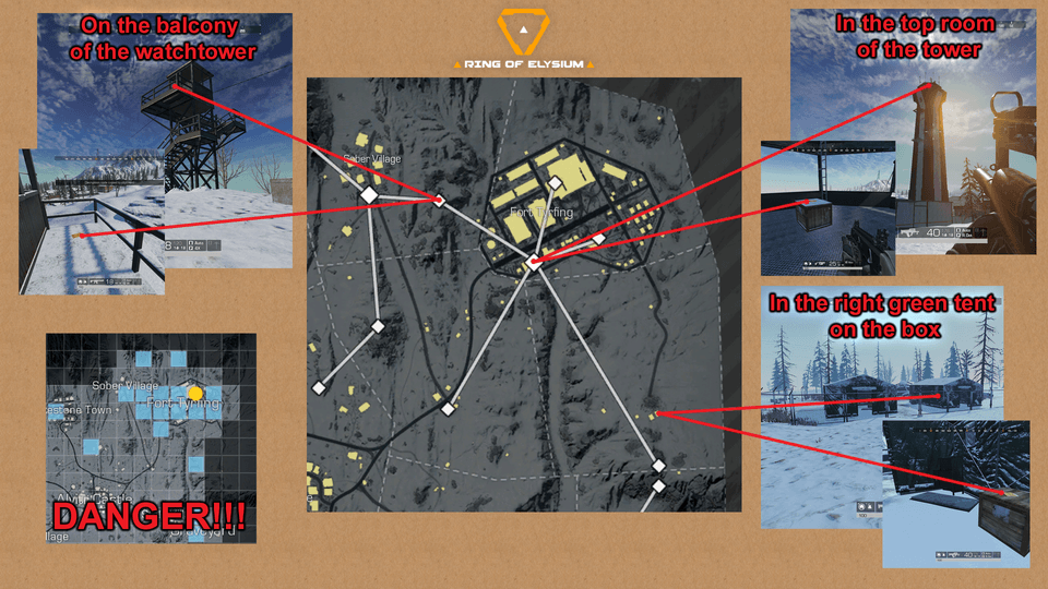 Ring of Elysium Case 007 Map
