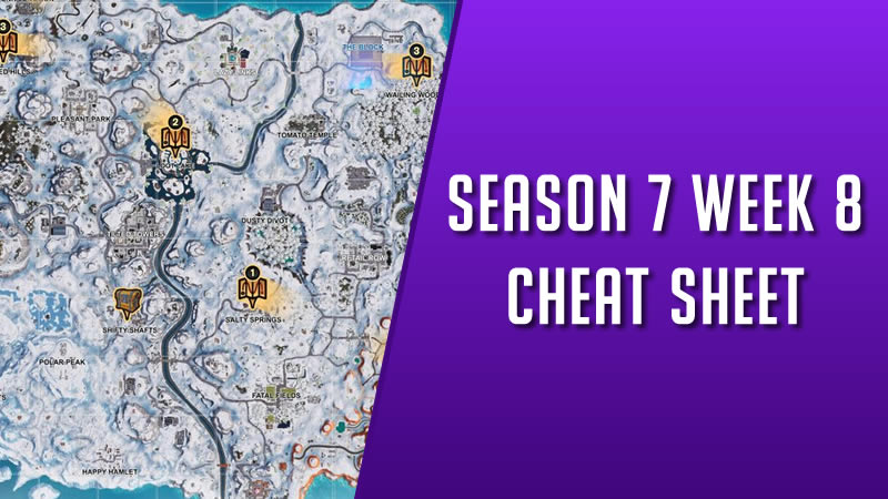  - fortnite season 7 week 8 cheat map