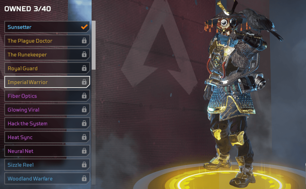 Every Bloodhound Skin in Apex Legends GameGuideHQ