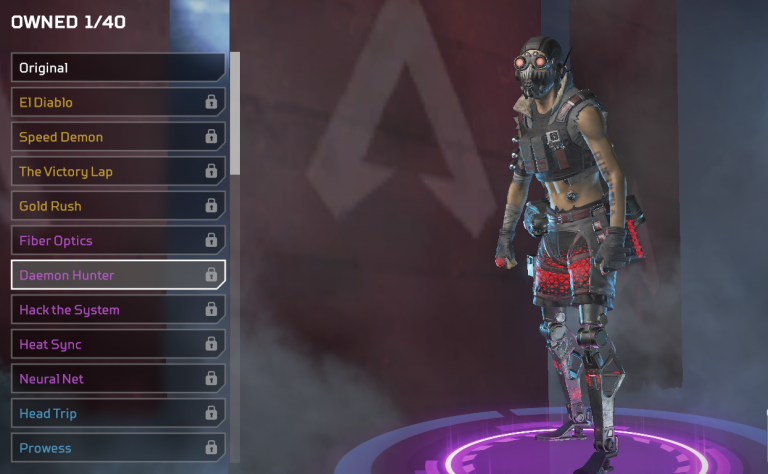 Every Octane Skin In Apex Legends Gameguidehq