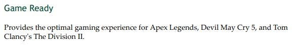 NVIDIA 419.35 - Ultimate Gaming Experience Apex Legends