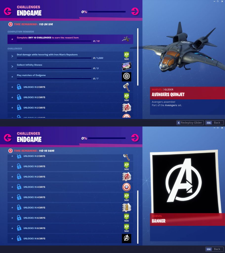 Fortnite Endgame Challenges And Rewards - fortnite endgame challenges rewards