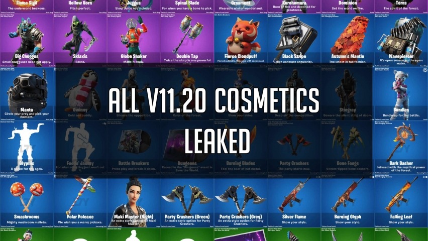 All Cosmetics Leaked in V11.20 Update