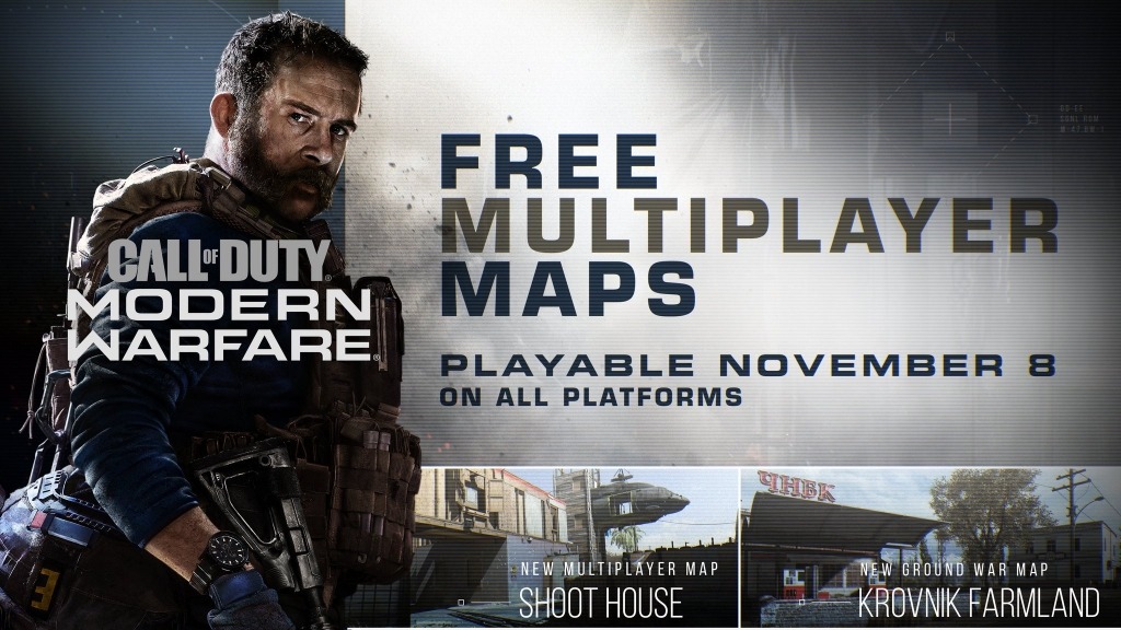 Free Modern Warfare Maps Shoothouse & Krovnik Farmland