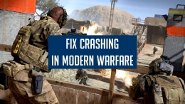 Modern Warfare Crashing