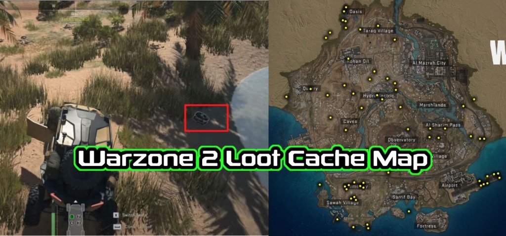 Warzone 2 Loot Cache Map – Best Looting Spots