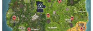 Fortnitemares Gargoyle Locations / Map