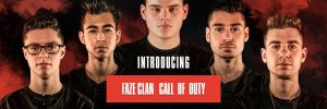 FaZe 5v5 Call of Duty Roster