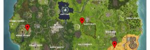 Fortnite Season 6 Week 4 Shooting Gallery Locations